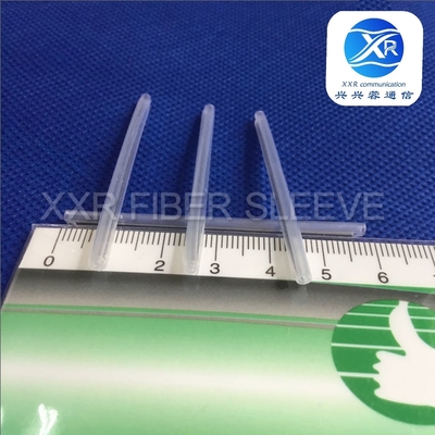 خرید 60mm شفاف فیبر نوری اسپلیس آستین برای فیبر توزیع جعبه online manufacture