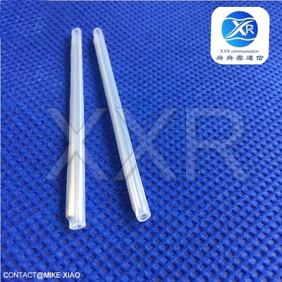 ژاپن PE EVA فیوژن فیبر نوری 40mm Splice Sleeves Clear