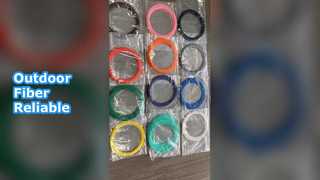 لوله شل فیبر در فضای باز شفاف 1000 متر